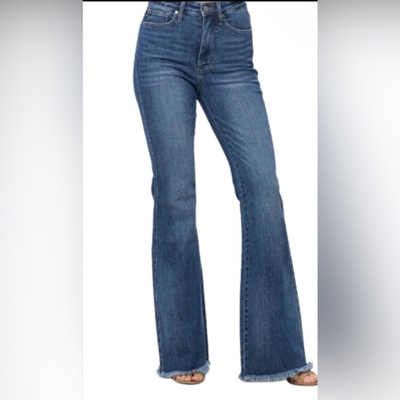 Judy Blue Denim - ✨Judy Blue High Waist Tummy Control Flare Jeans NWT Size 5/27 ✨